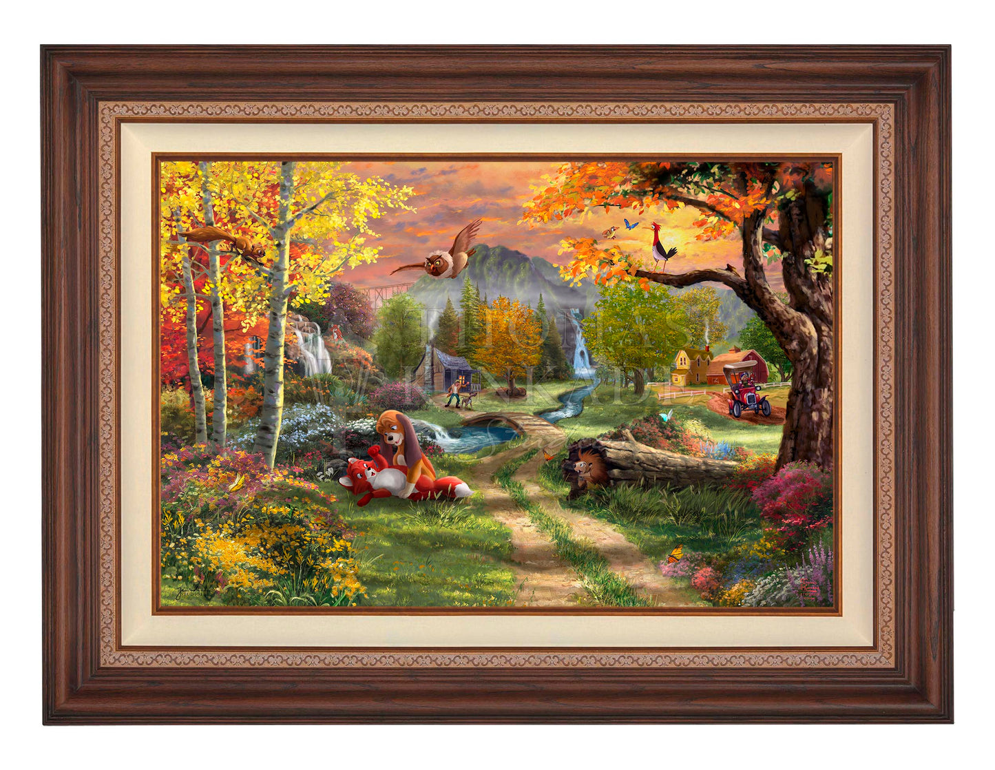 Disney The Fox and the Hound - Limited Edition Canvas