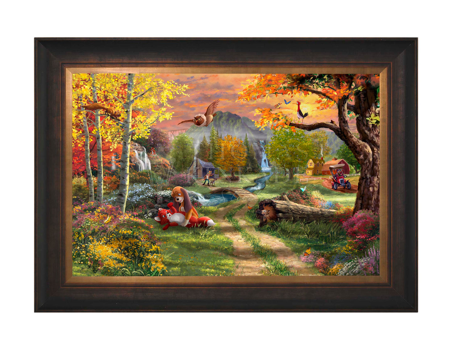 Disney The Fox and the Hound - Jewel Edition Art