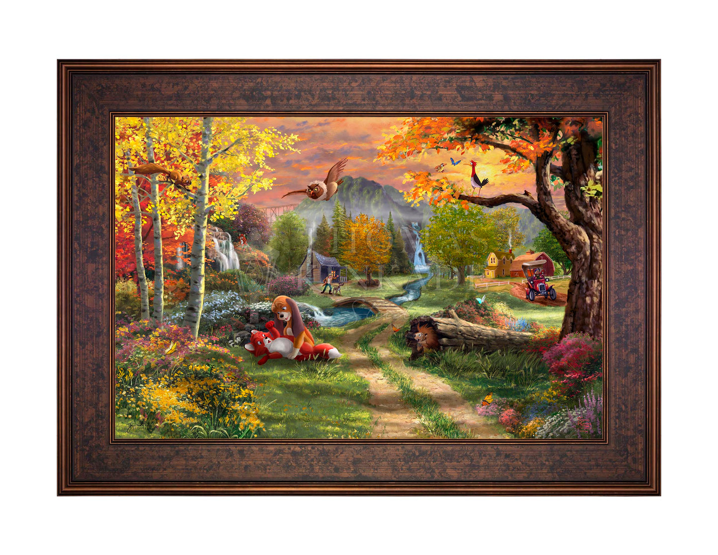 Disney The Fox and the Hound - Limited Edition Canvas