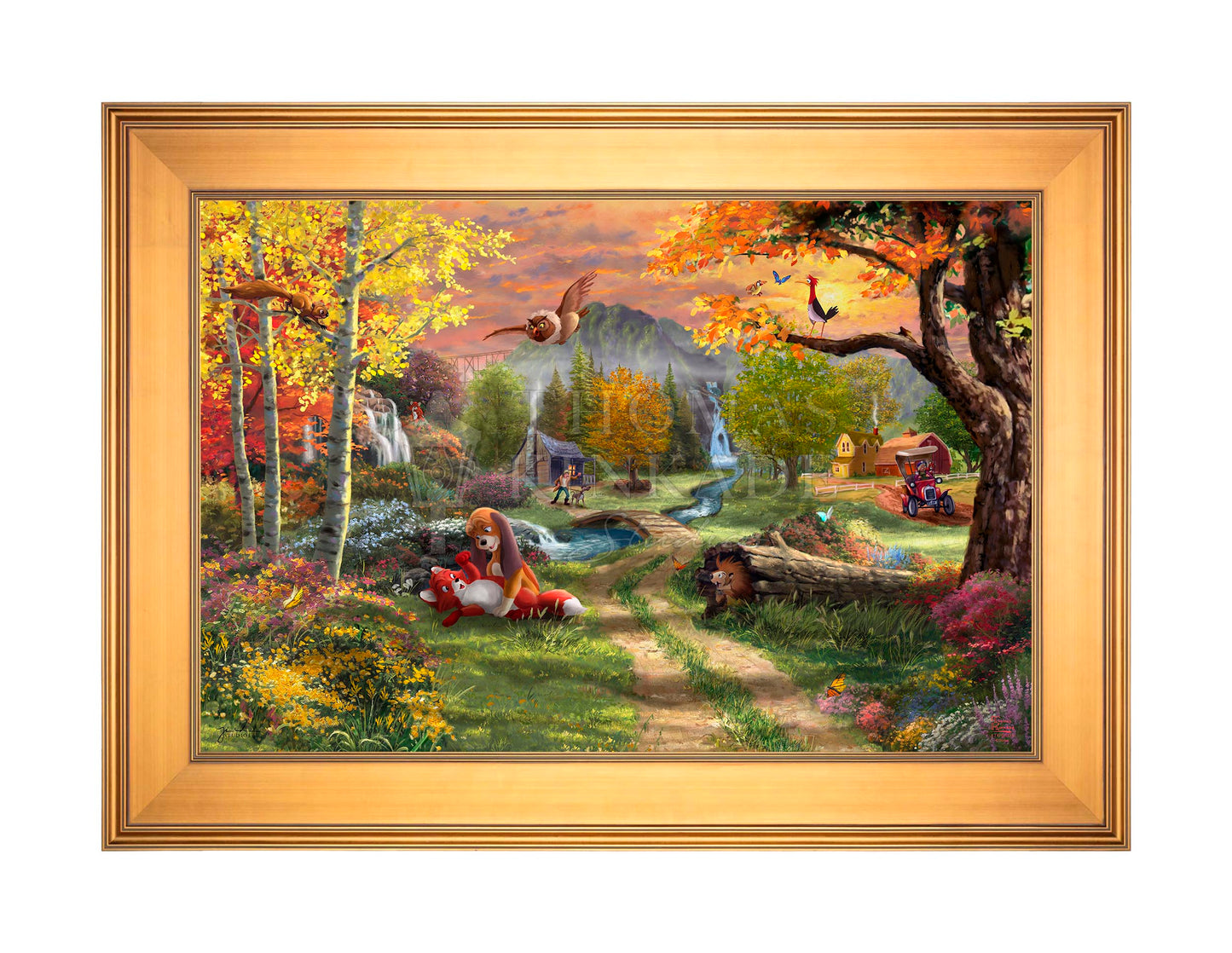 Disney The Fox and the Hound - Jewel Edition Art