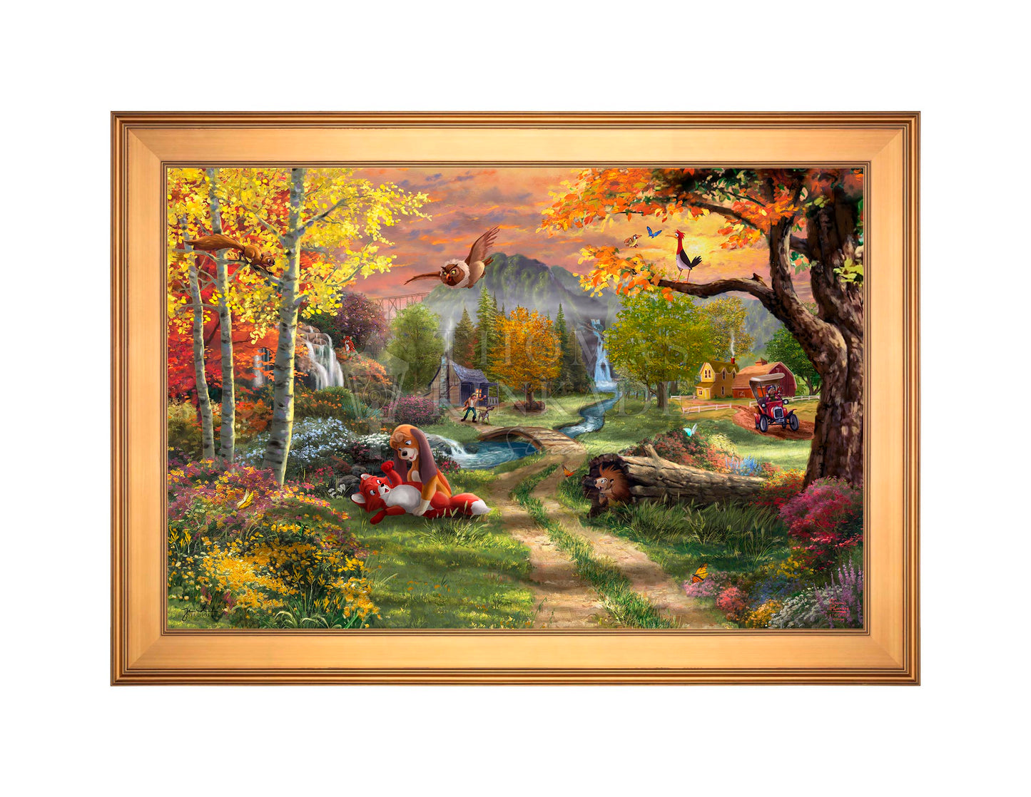 Disney The Fox and the Hound - Limited Edition Canvas