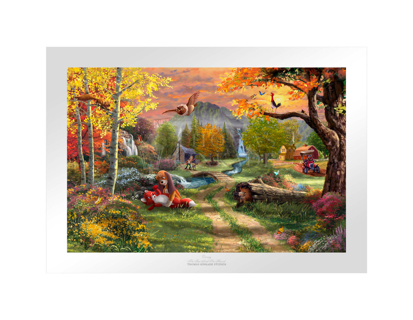 Disney The Fox and the Hound - Limited Edition Paper