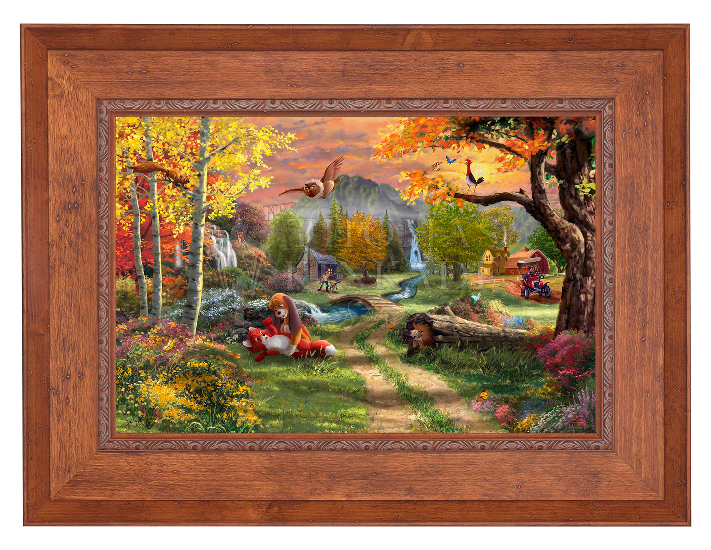 Disney The Fox and the Hound - Jewel Edition Art
