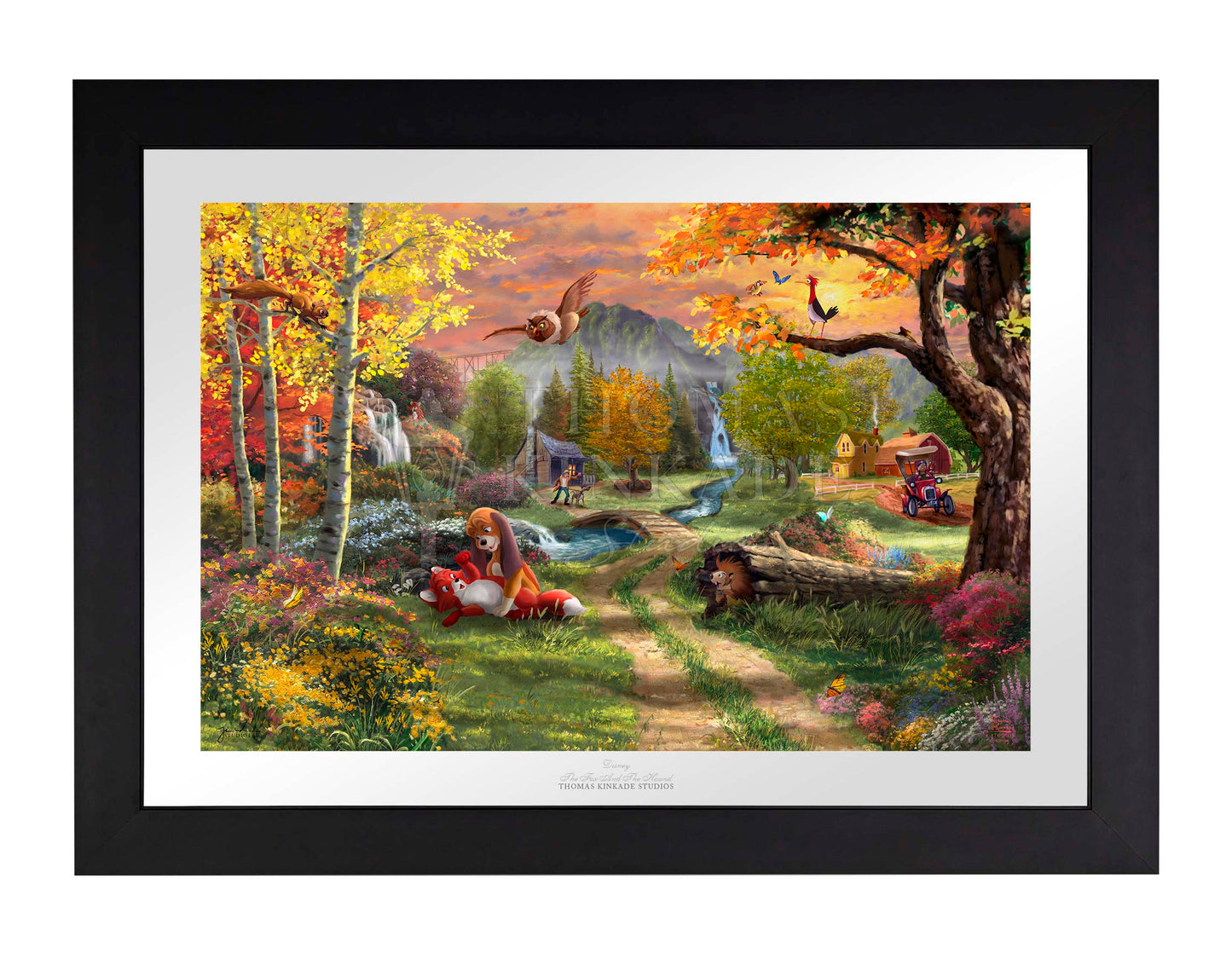 Disney The Fox and the Hound - Limited Edition Paper