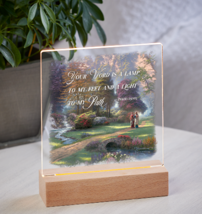 Walk of Faith - Acrylic Night Light