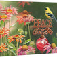 A Gardener's Wish - Goldfinch - 13" x 18" Gallery Wrapped Canvas