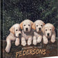 Brave New World - Yellow Labs - 14" x 14" Personalized Wrapped Canvas