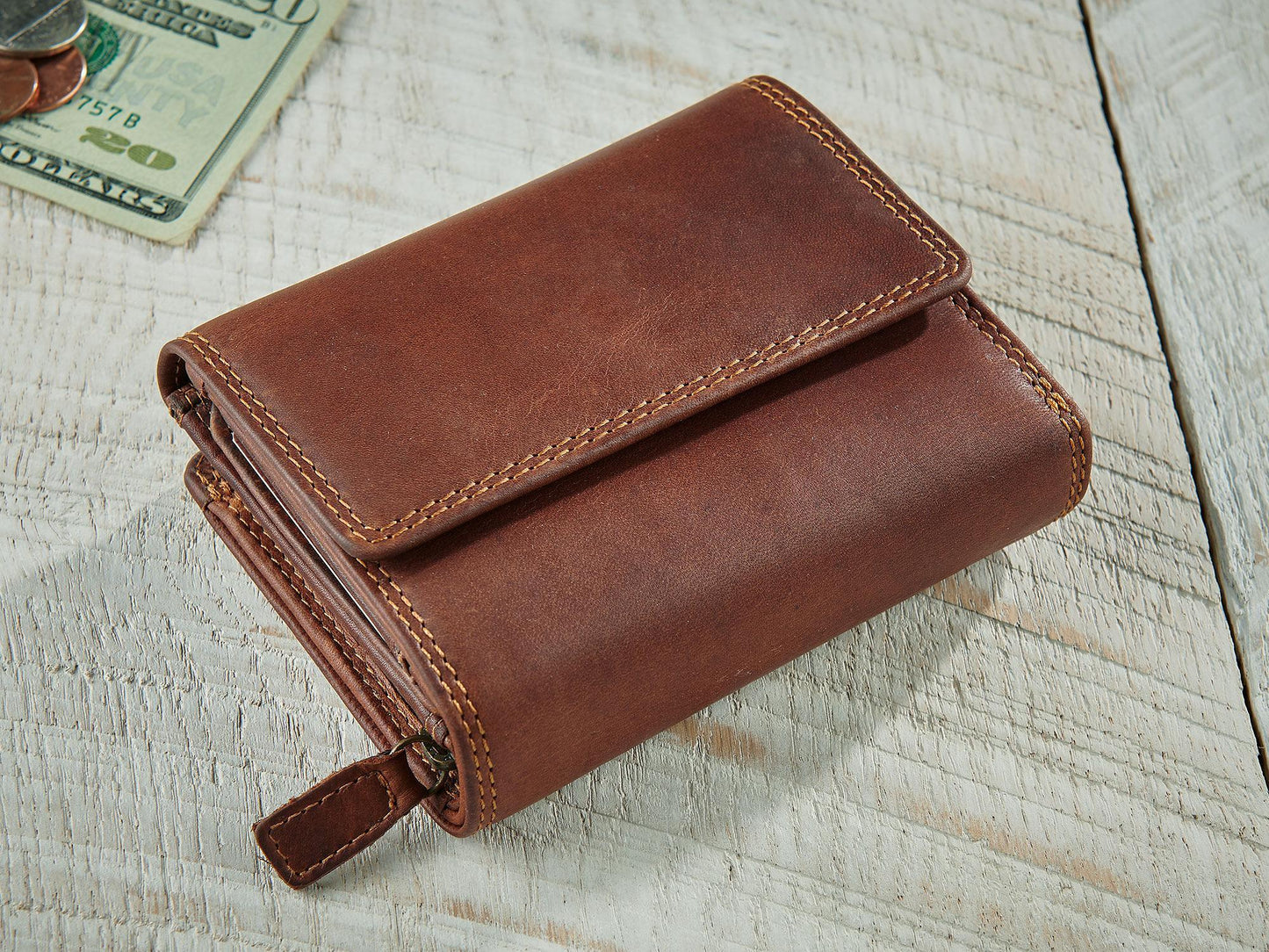 Brown Buckle - Wallet