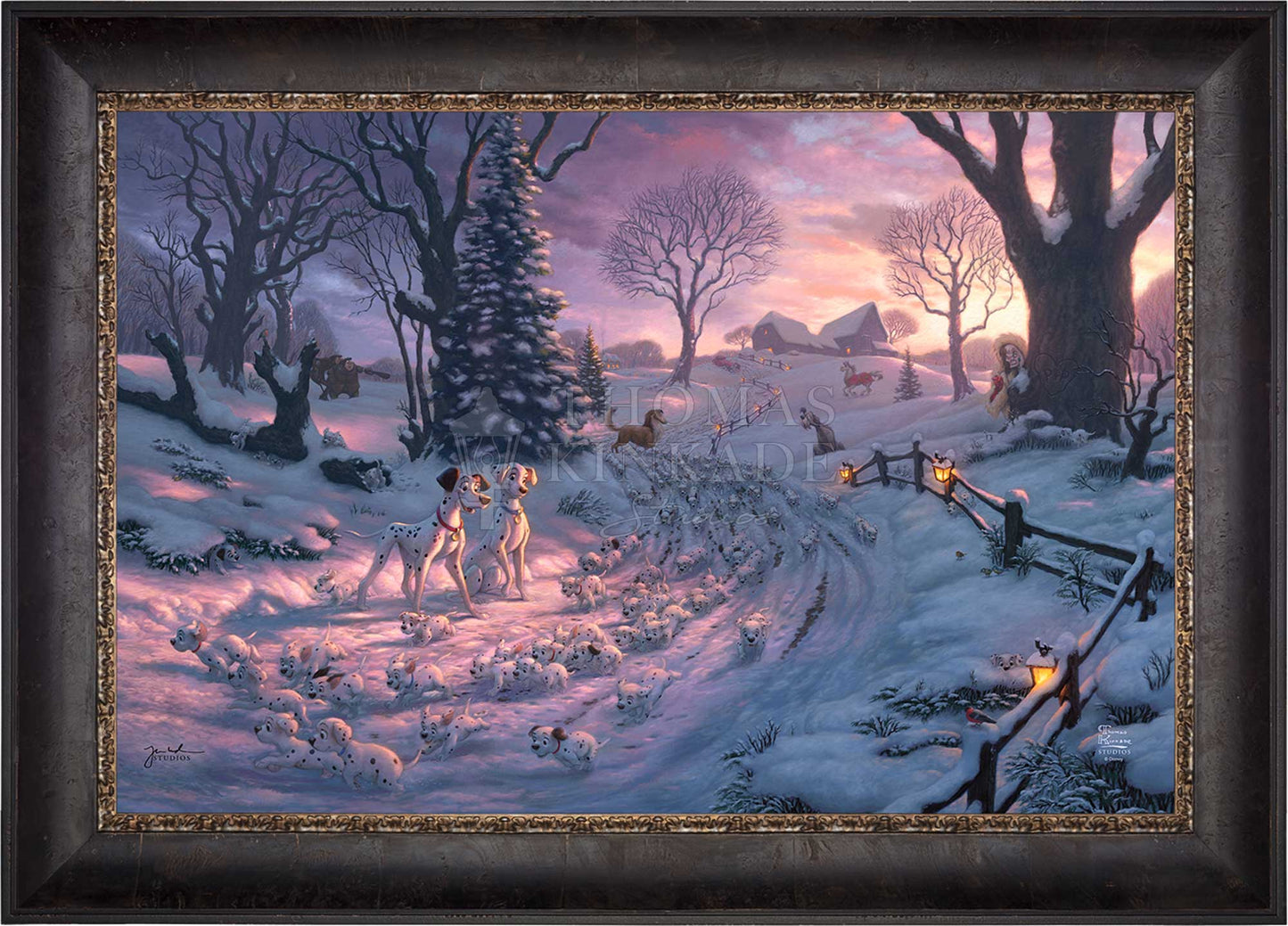 Disney 101 Dalmatians on the Run - Limited Edition Canvas