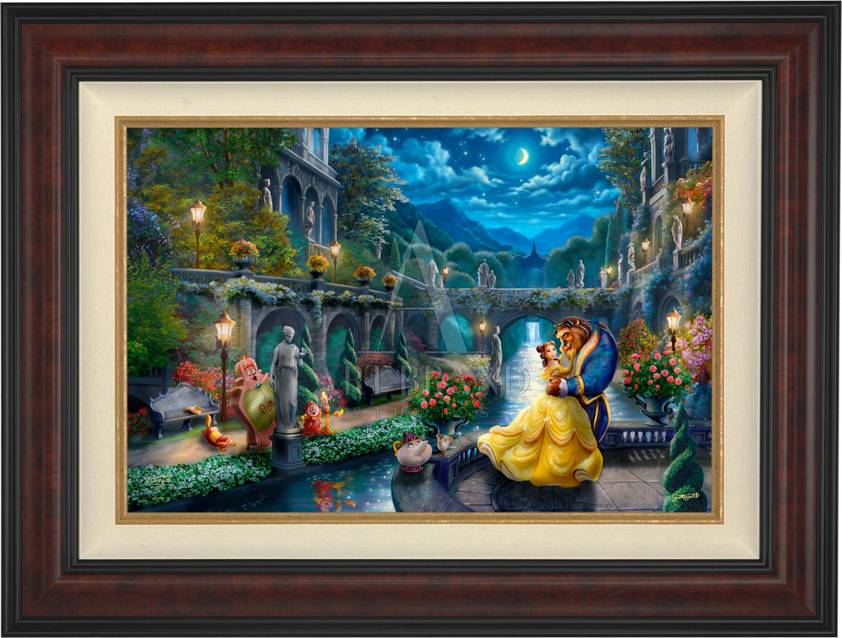 Disney's Beauty and the Beast - Courtyard Dance - Limited Edition Canvas