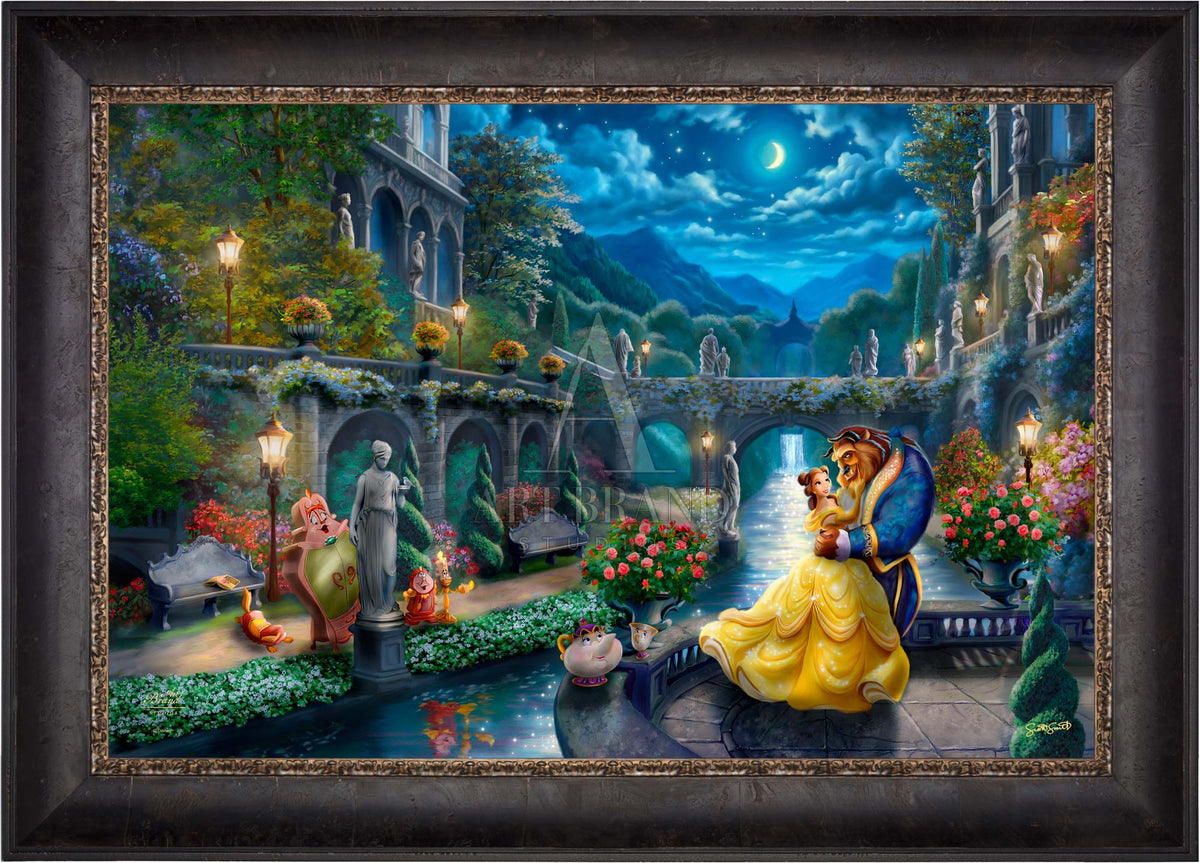 Disney's Beauty and the Beast - Courtyard Dance - Limited Edition Canvas