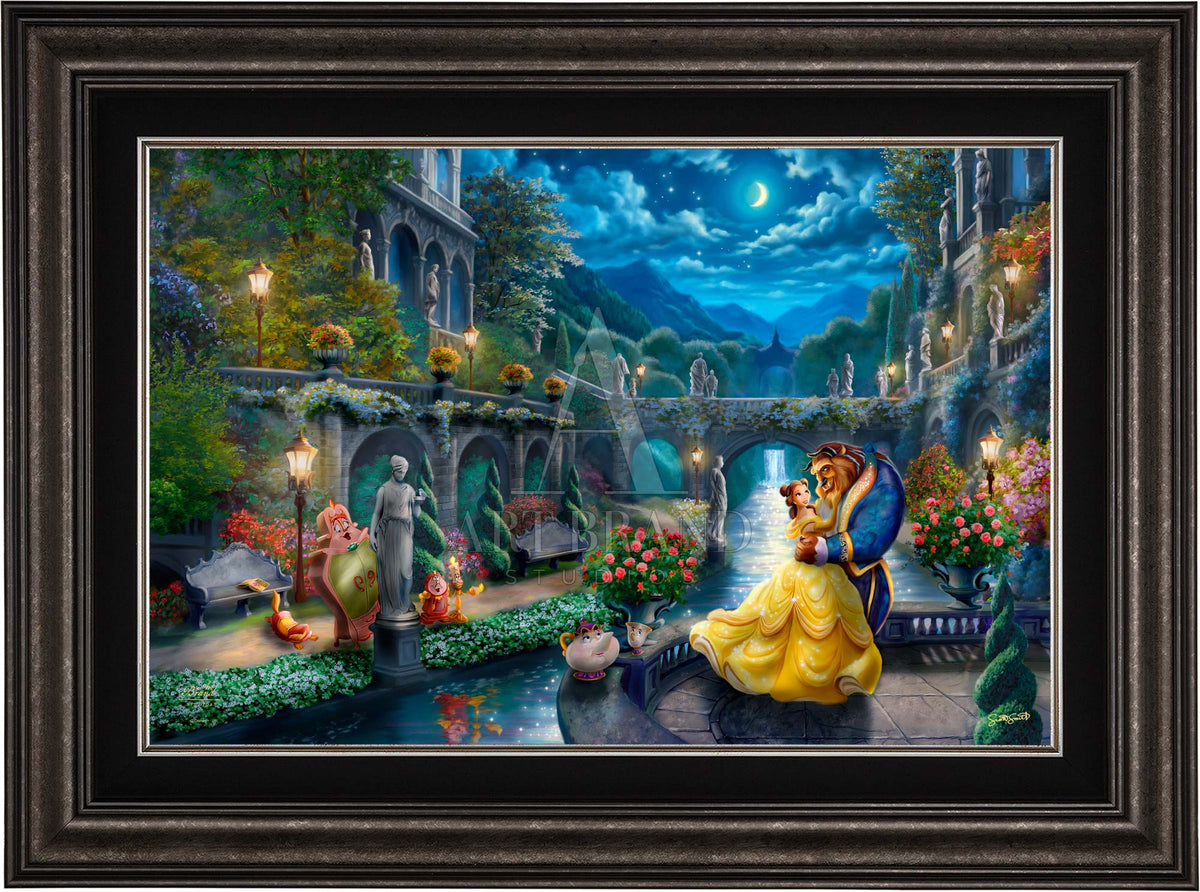 Disney's Beauty and the Beast - Courtyard Dance - Limited Edition Canvas