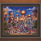 Aladdin Celebration in Agrabah - Limited Edition Canvas (AP - Artist Proof)