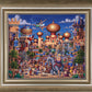 Aladdin Celebration in Agrabah - Limited Edition Canvas (AP - Artist Proof)