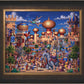 Aladdin Celebration in Agrabah - Limited Edition Canvas (AP - Artist Proof)