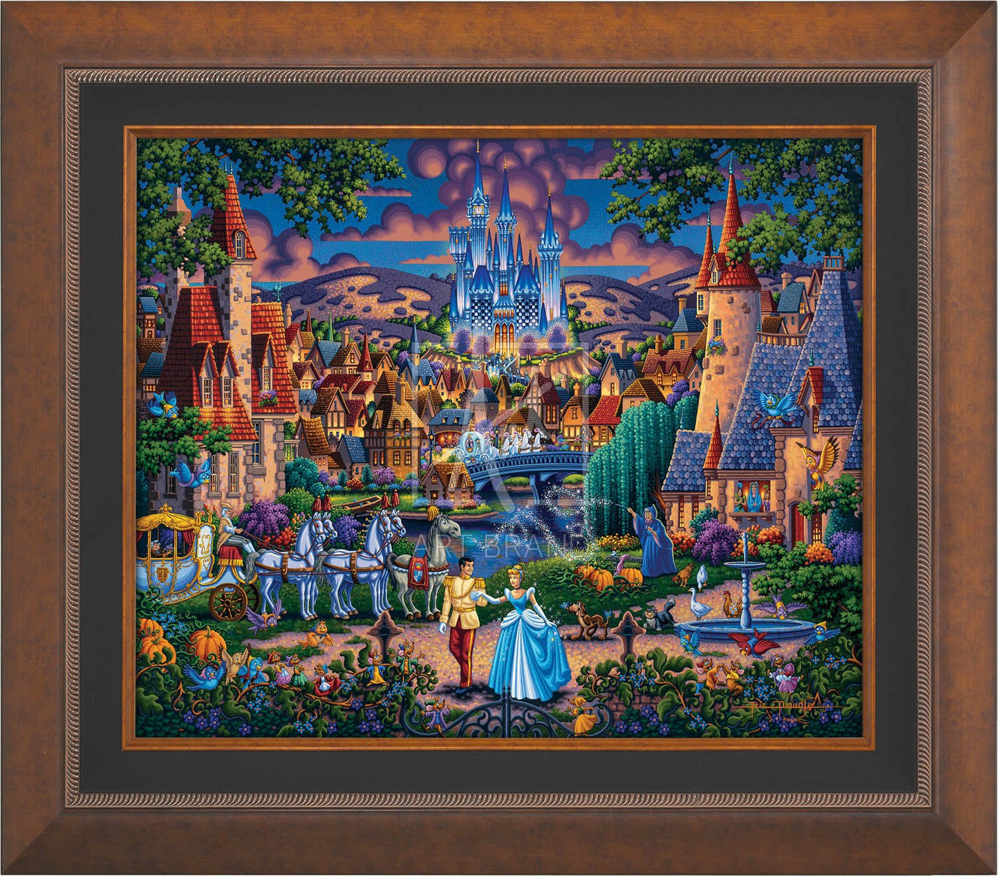 Cinderella's Enchanted Evening - Limited Edition Canvas (AP - Artist Proof)
