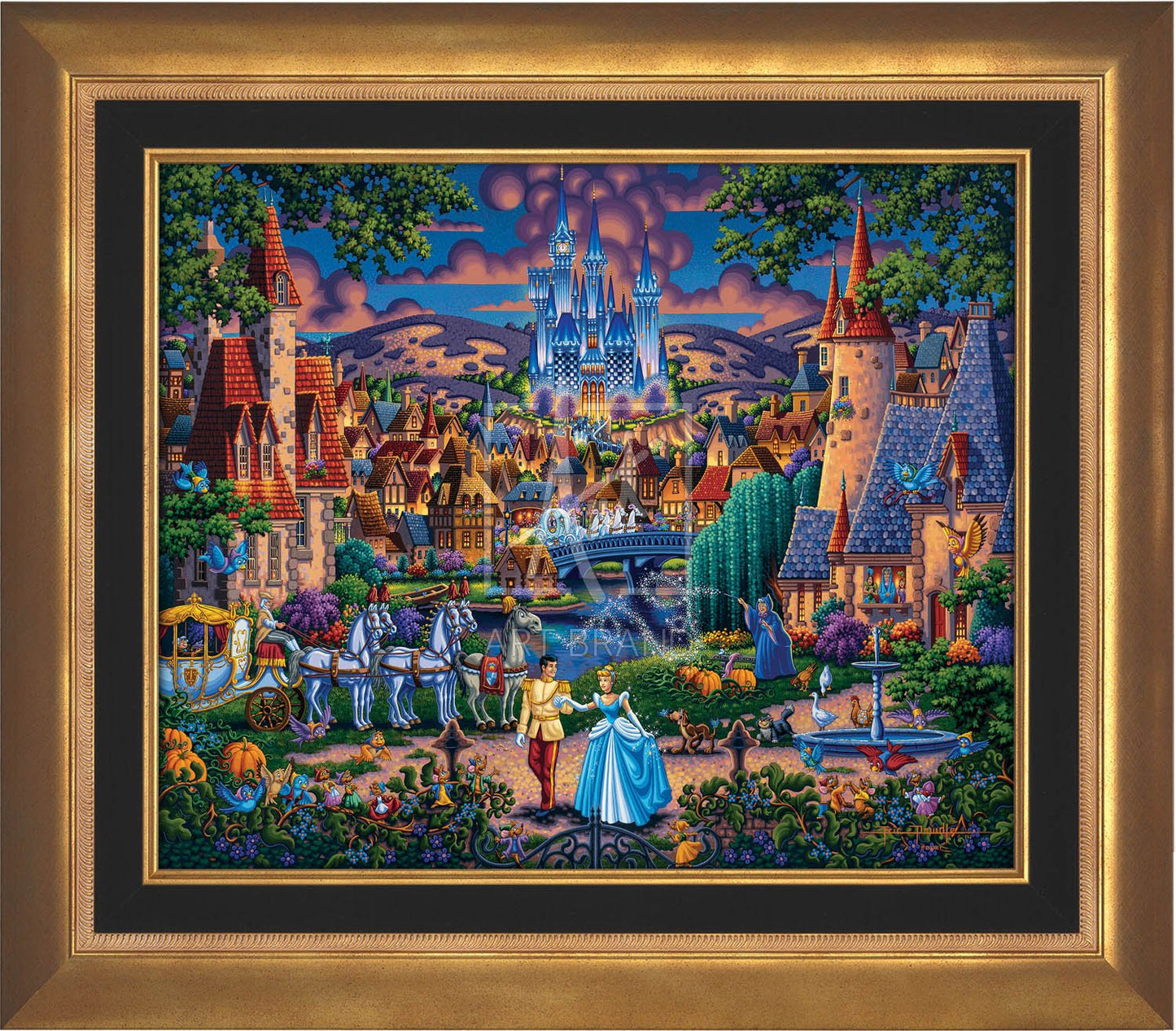 Cinderella's Enchanted Evening - Limited Edition Canvas (SN - Standard Numbered)