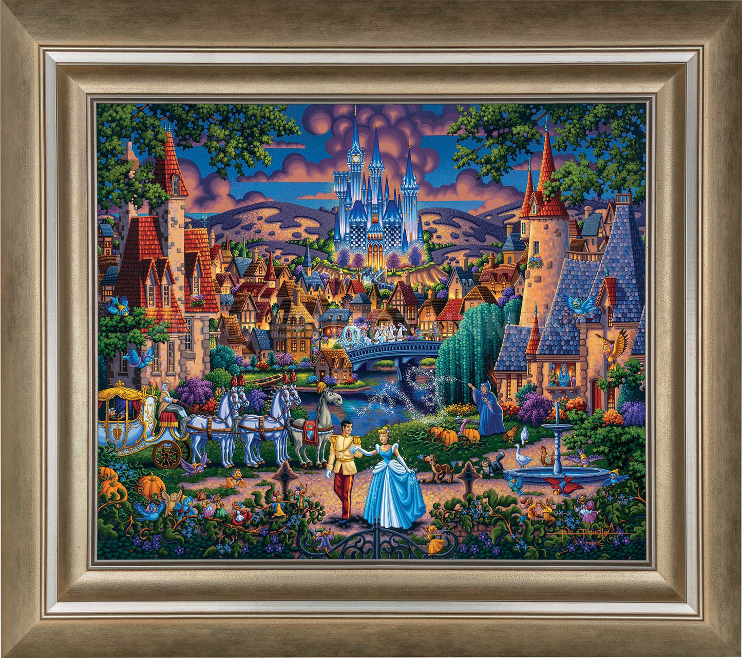 Cinderella's Enchanted Evening - Limited Edition Canvas (AP - Artist Proof)