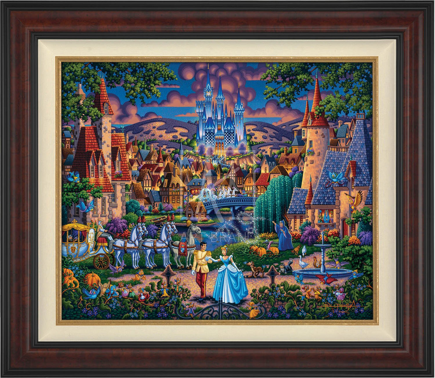 Cinderella's Enchanted Evening - Limited Edition Canvas (SN - Standard Numbered)