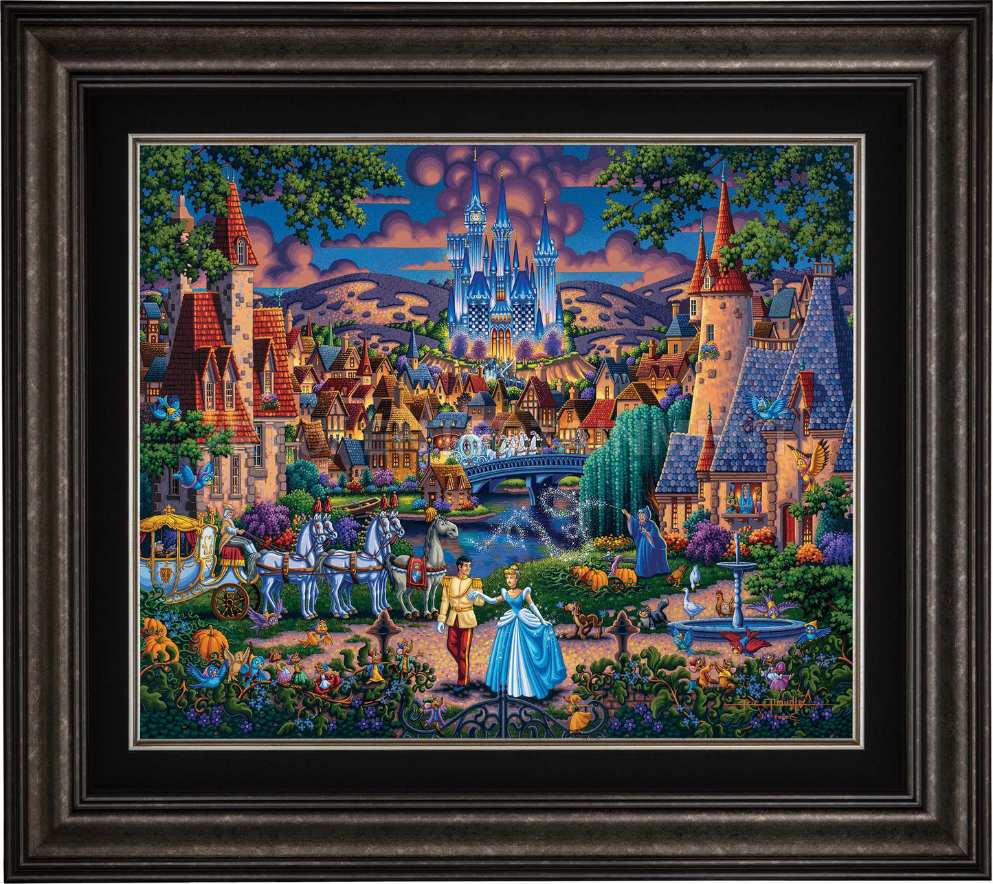 Cinderella's Enchanted Evening - Limited Edition Canvas (AP - Artist Proof)