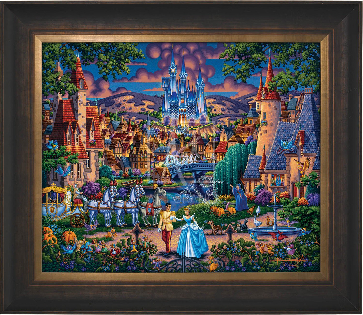 Cinderella's Enchanted Evening - Limited Edition Canvas (SN - Standard Numbered)