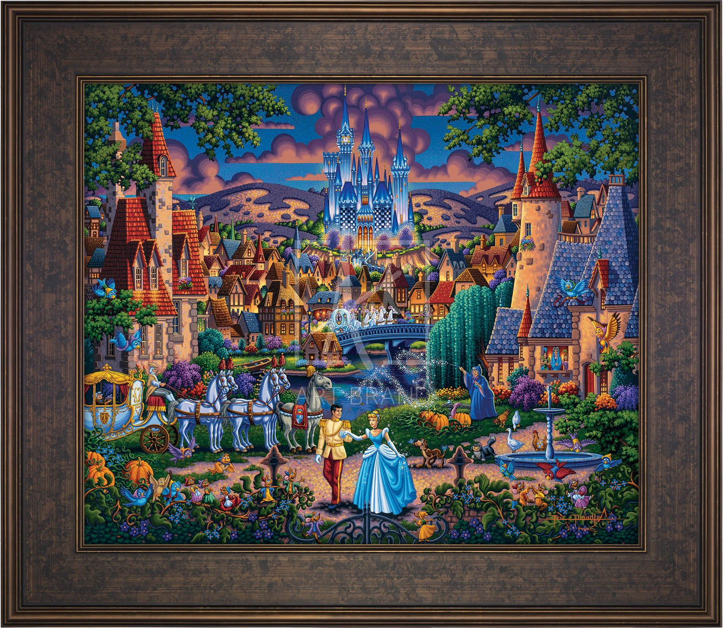 Cinderella's Enchanted Evening - Limited Edition Canvas (SN - Standard Numbered)