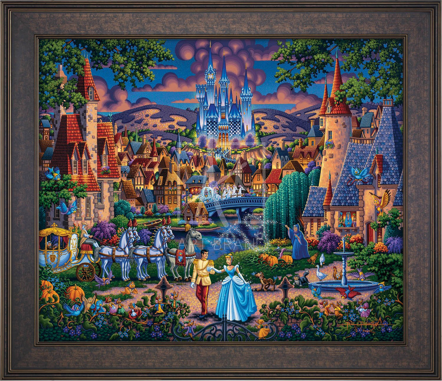 Cinderella's Enchanted Evening - Limited Edition Canvas (SN - Standard Numbered)