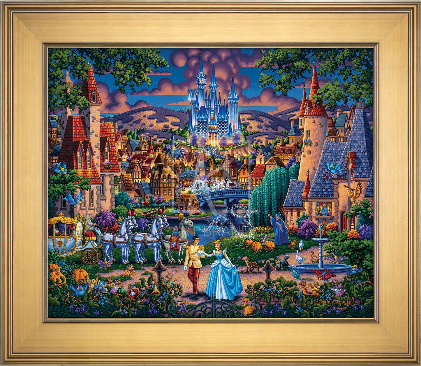 Cinderella's Enchanted Evening - Limited Edition Canvas (SN - Standard Numbered)
