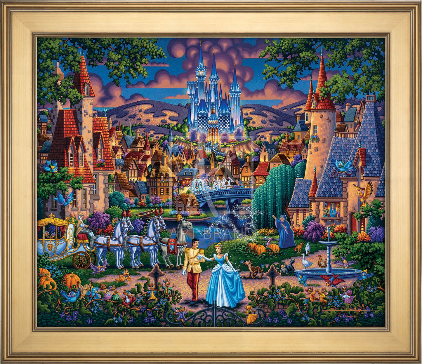 Cinderella's Enchanted Evening - Limited Edition Canvas (SN - Standard Numbered)