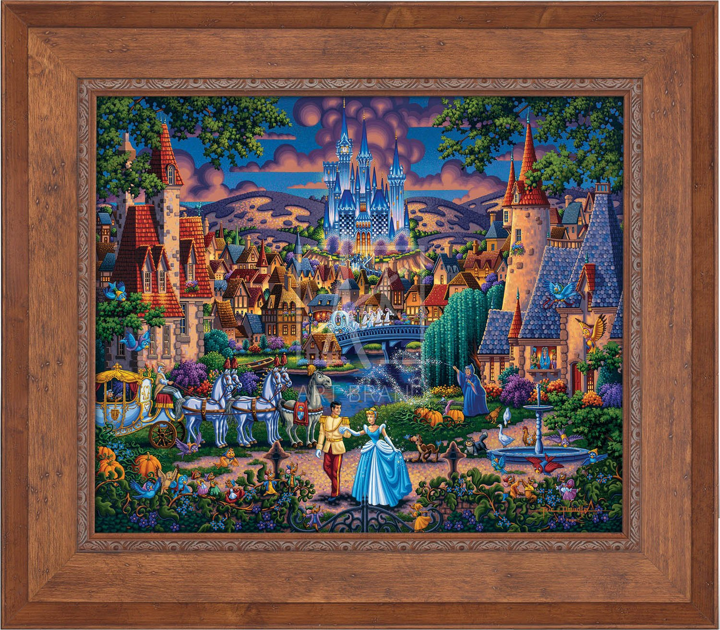 Cinderella's Enchanted Evening - Limited Edition Canvas (AP - Artist Proof)