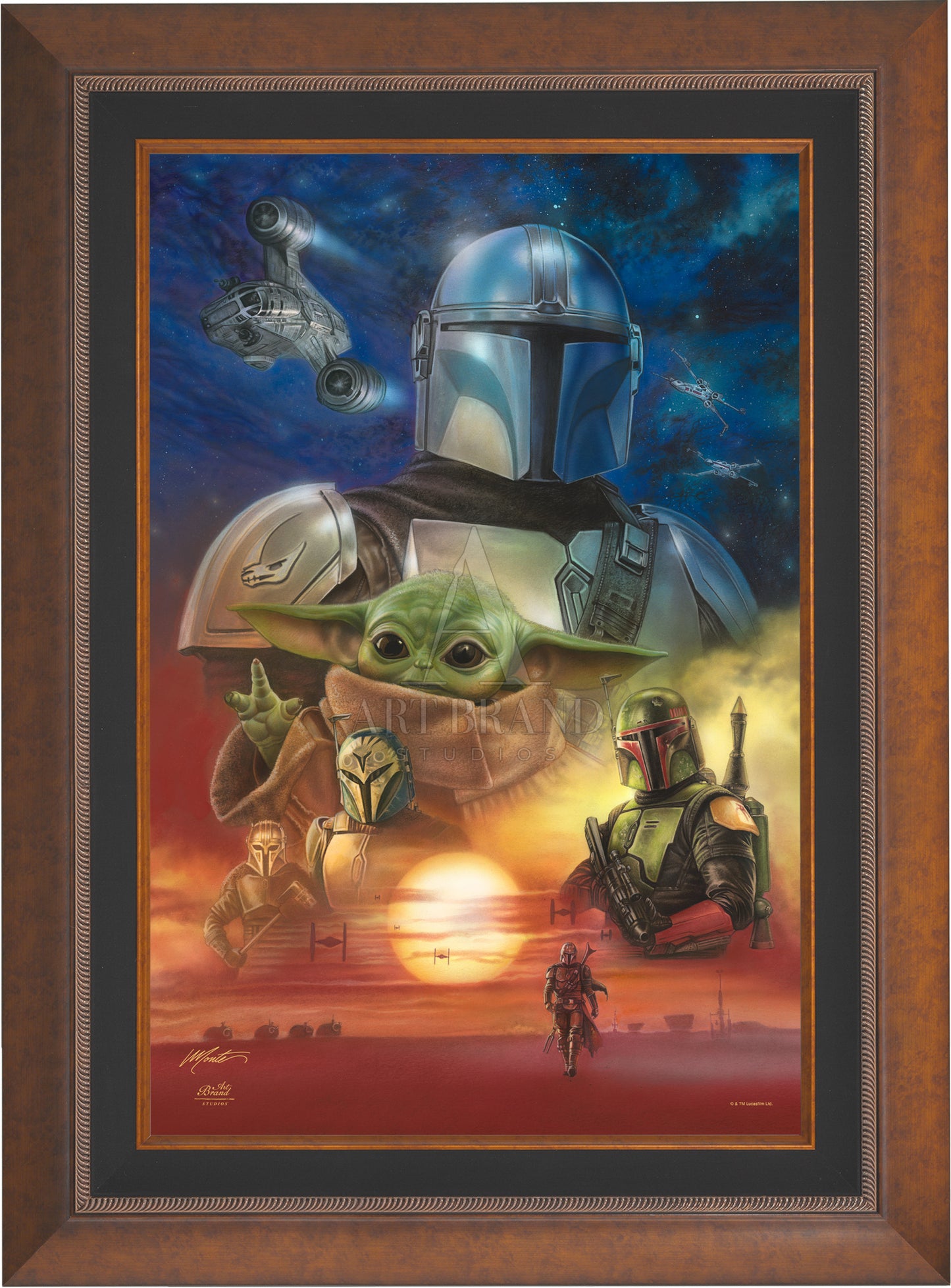 The Mandalorian™ - Code of Honor - Limited Edition Canvas