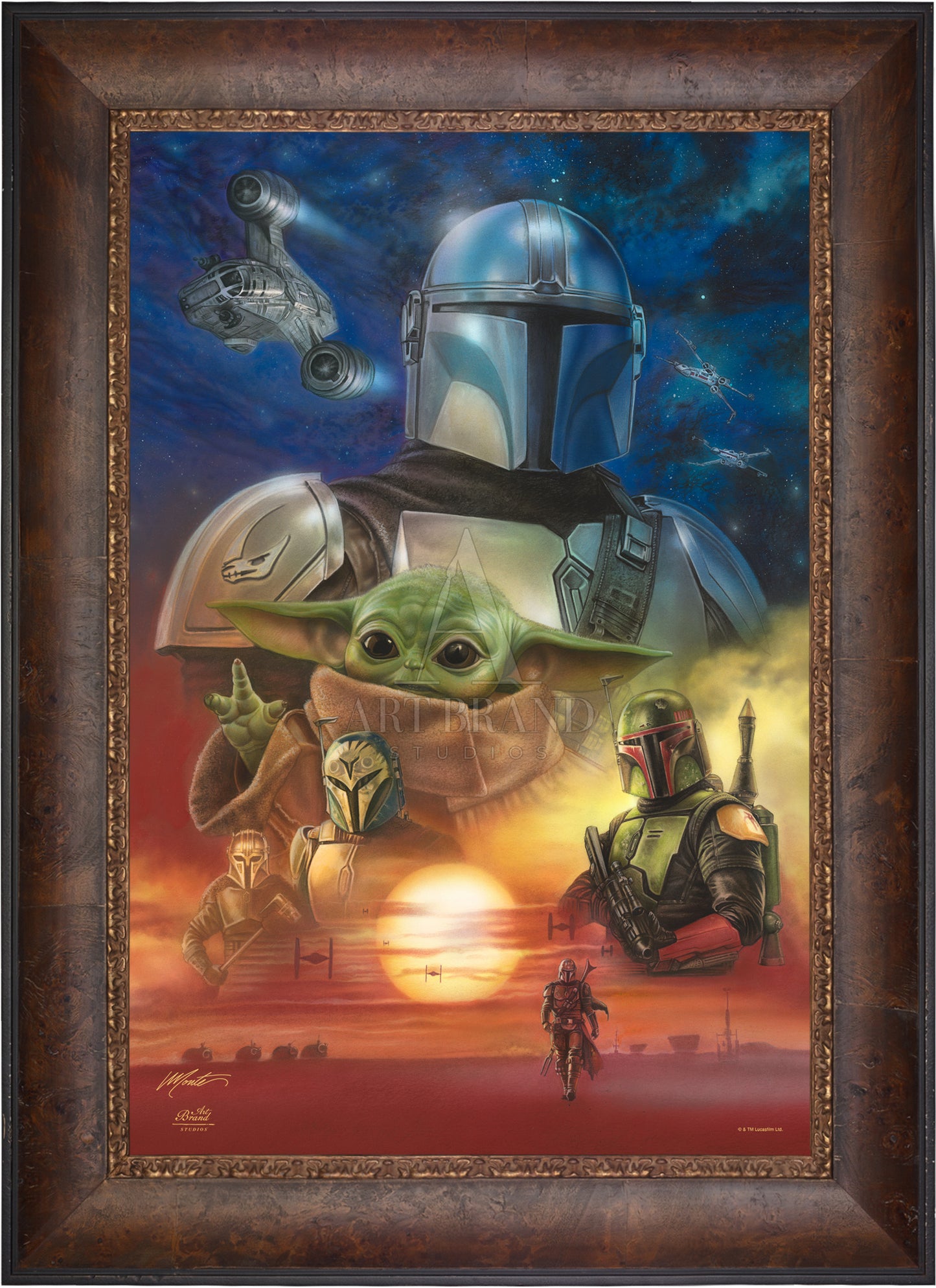 The Mandalorian™ - Code of Honor - Limited Edition Canvas