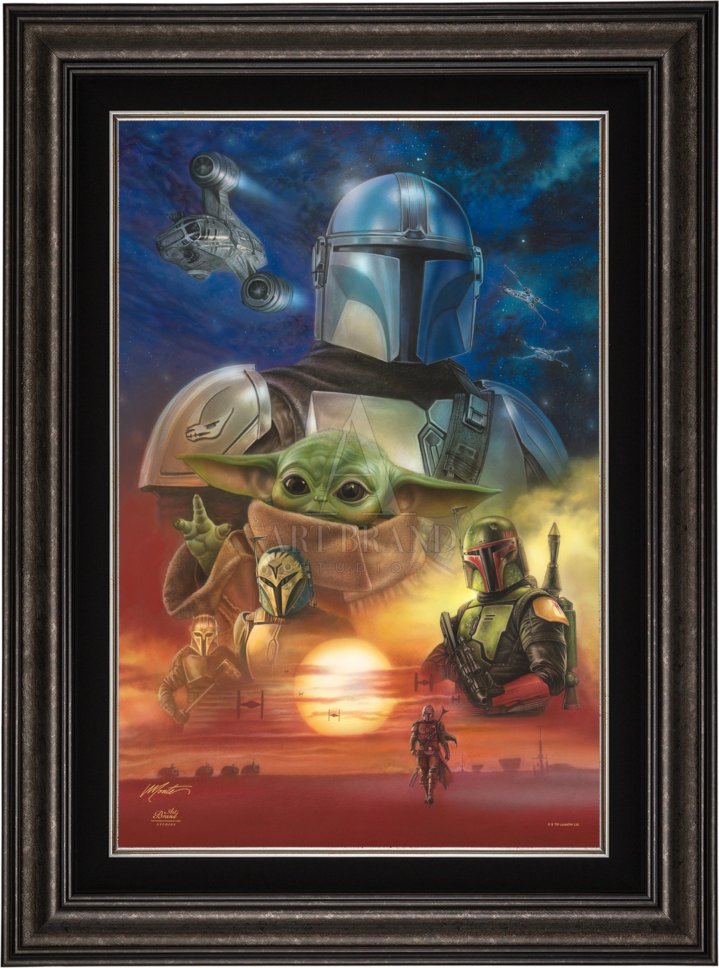 The Mandalorian™ - Code of Honor - Limited Edition Canvas