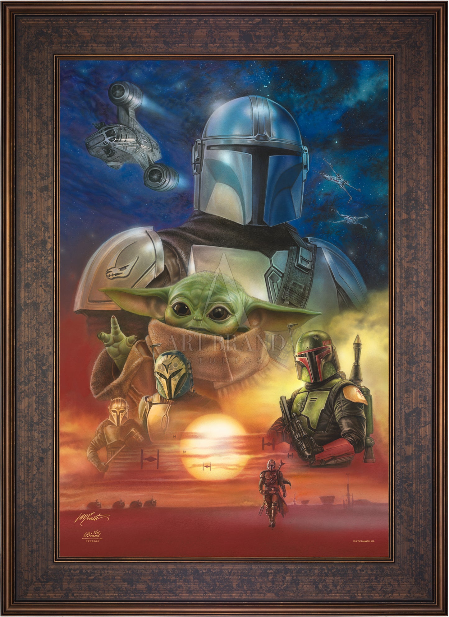 The Mandalorian™ - Code of Honor - Limited Edition Canvas