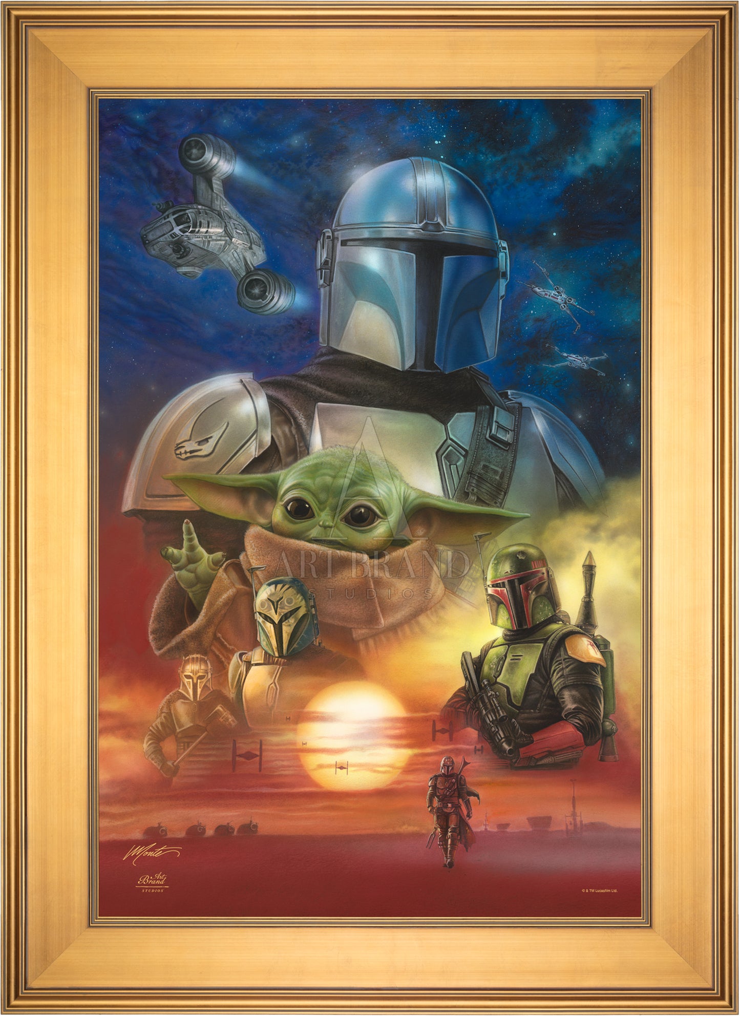 The Mandalorian™ - Code of Honor - Limited Edition Canvas