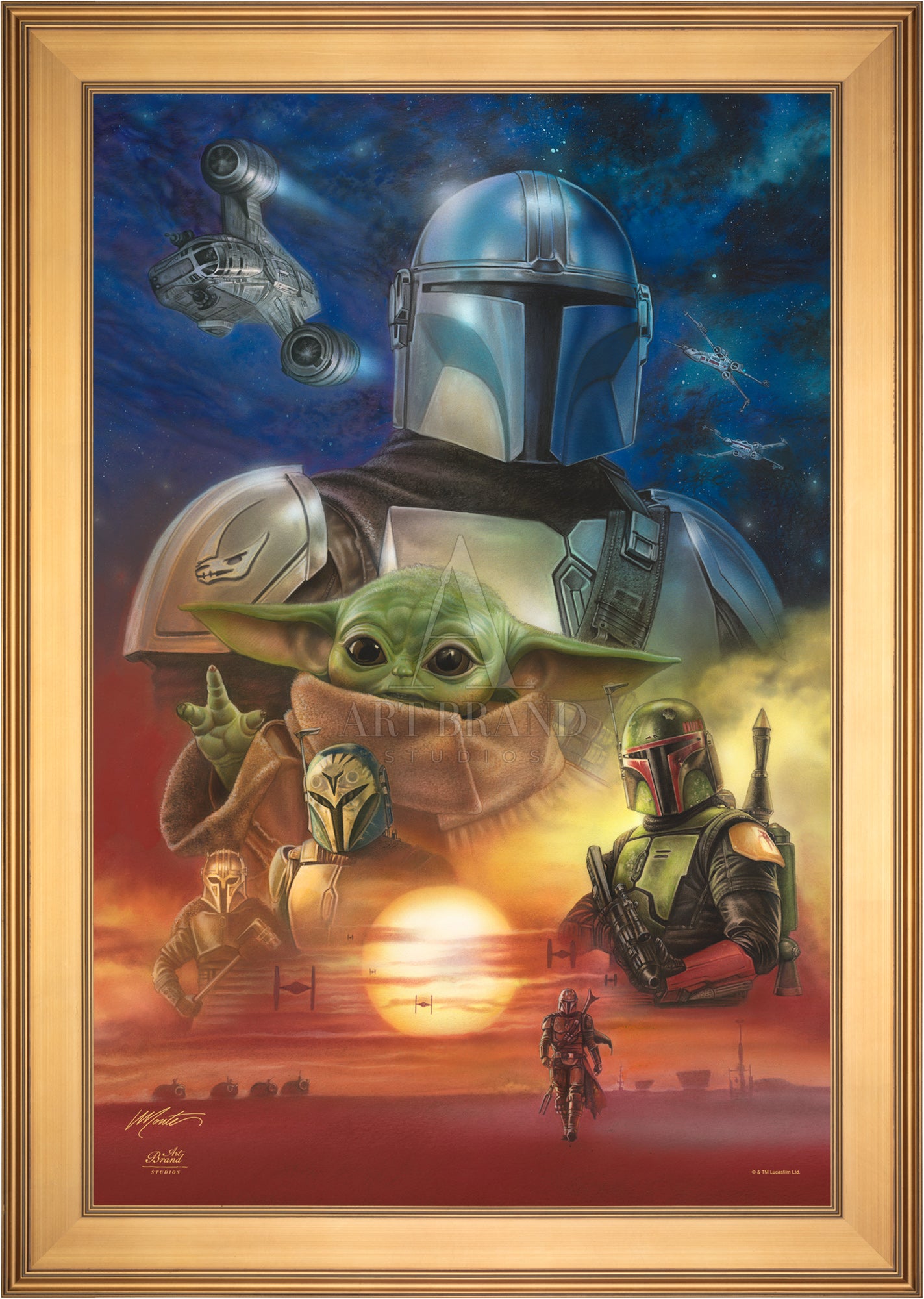 The Mandalorian™ - Code of Honor - Limited Edition Canvas