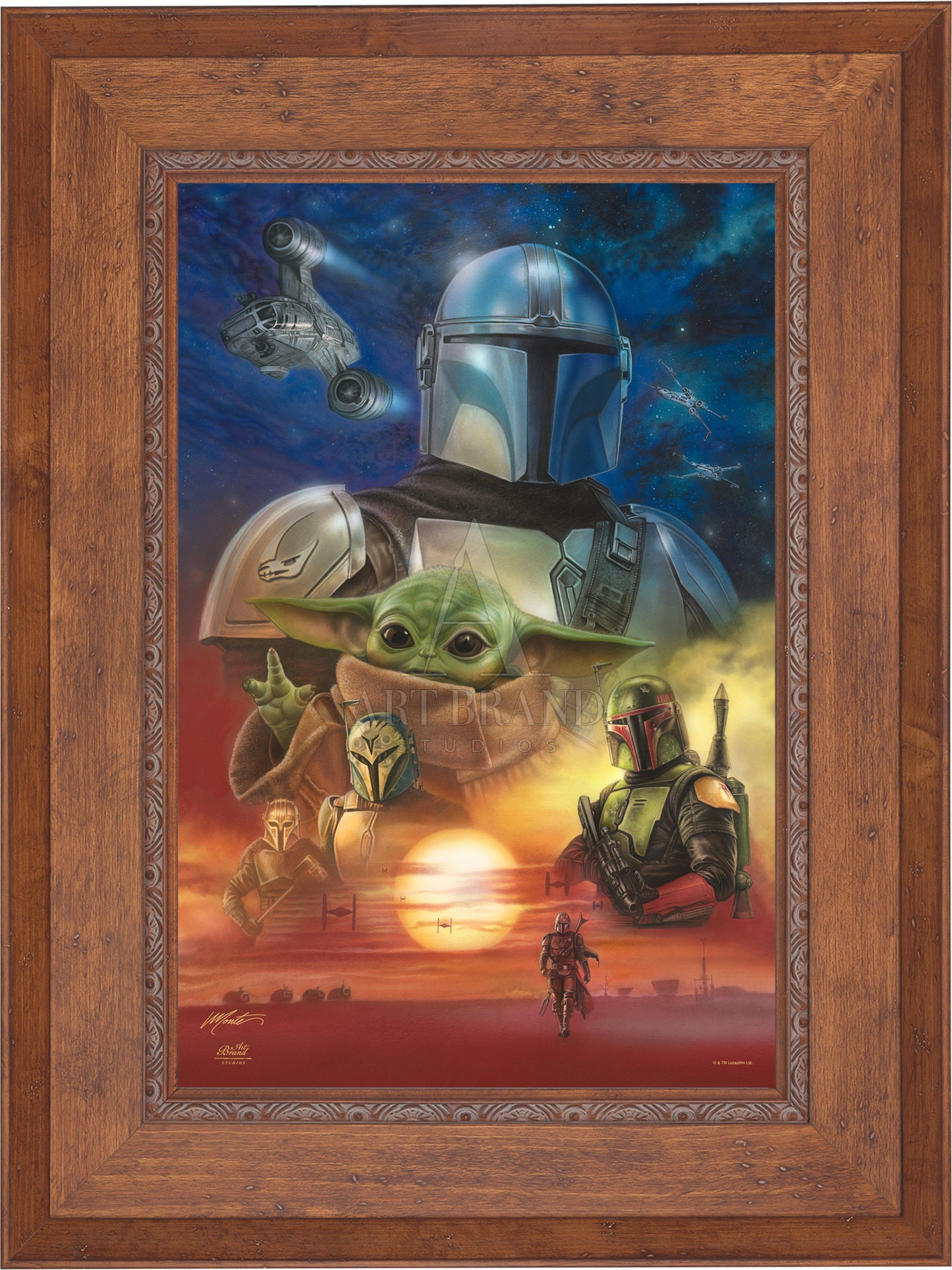 The Mandalorian™ - Code of Honor - Limited Edition Canvas