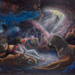 Daniel in the Lion's Den - Limited Edition Canvas