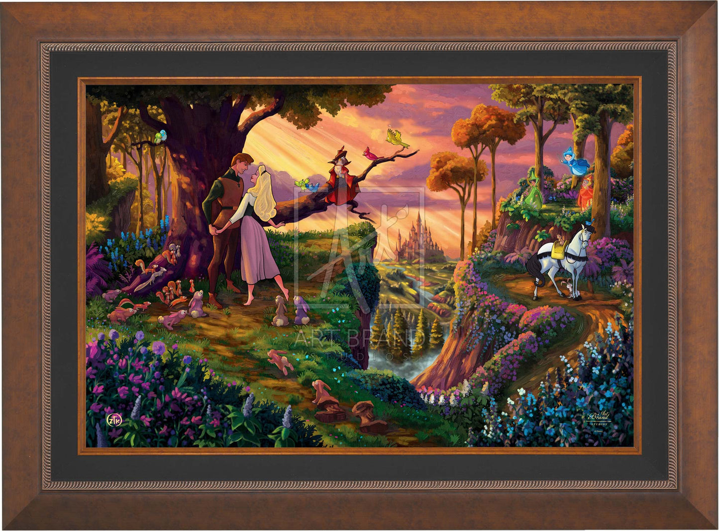 Disney Sleeping Beauty - Woodland Waltz - Limited Edition Canvas