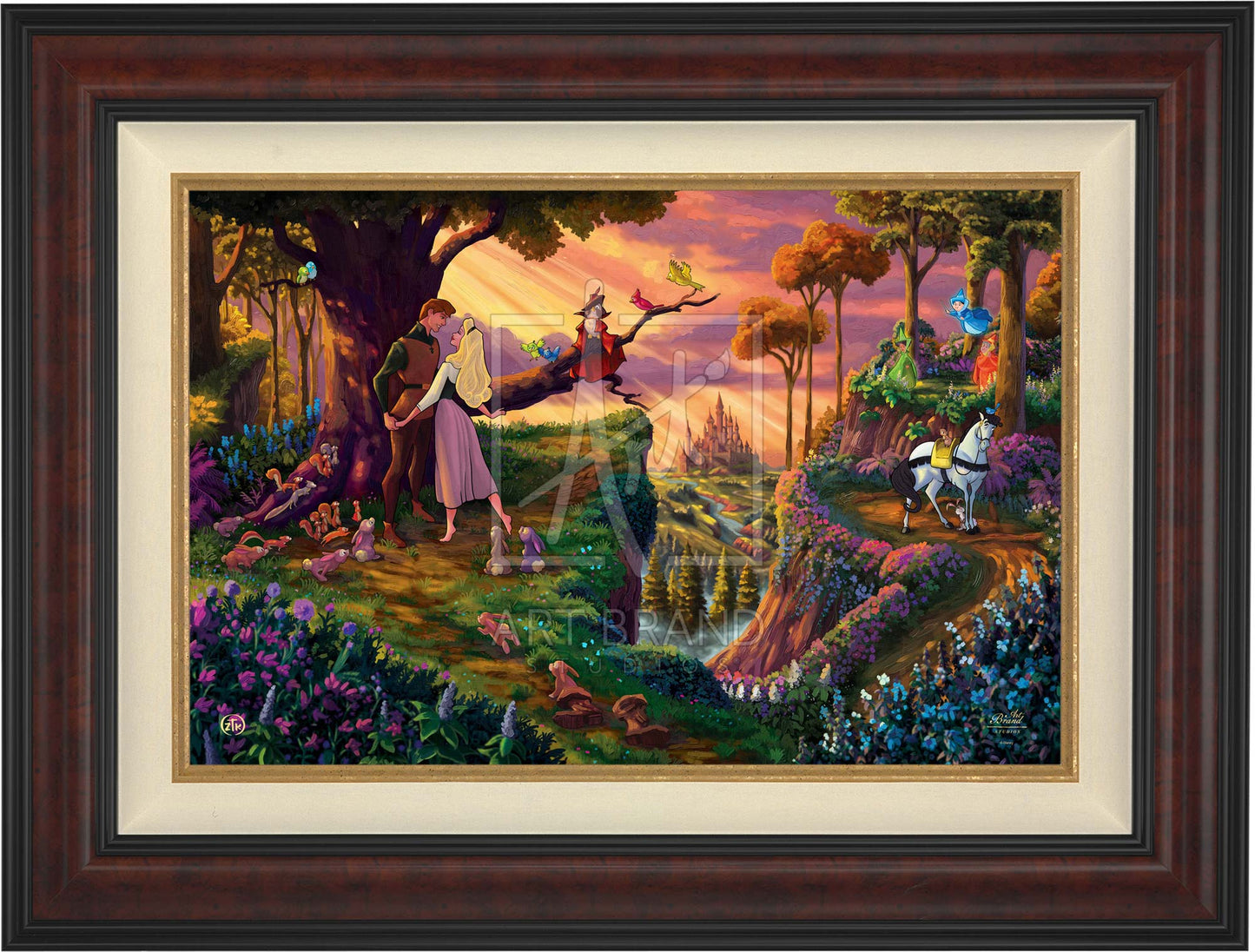 Disney Sleeping Beauty - Woodland Waltz - Limited Edition Canvas