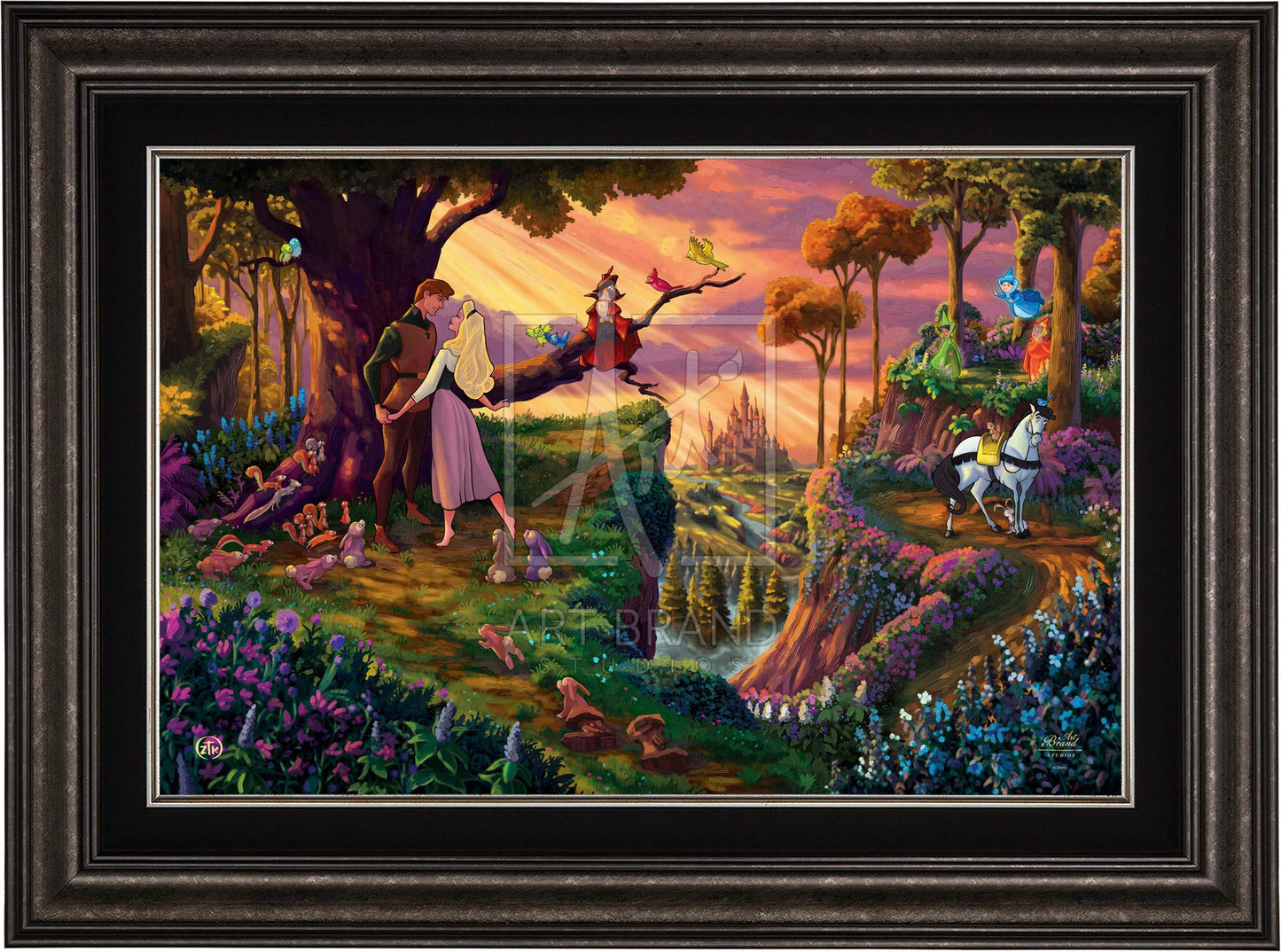 Disney Sleeping Beauty - Woodland Waltz - Limited Edition Canvas