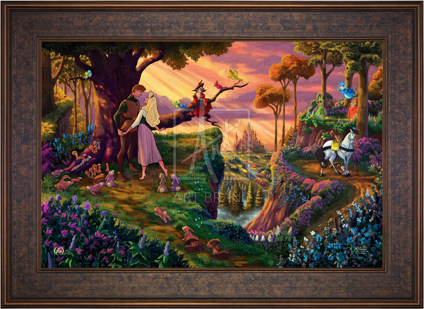 Disney Sleeping Beauty - Woodland Waltz - Limited Edition Canvas
