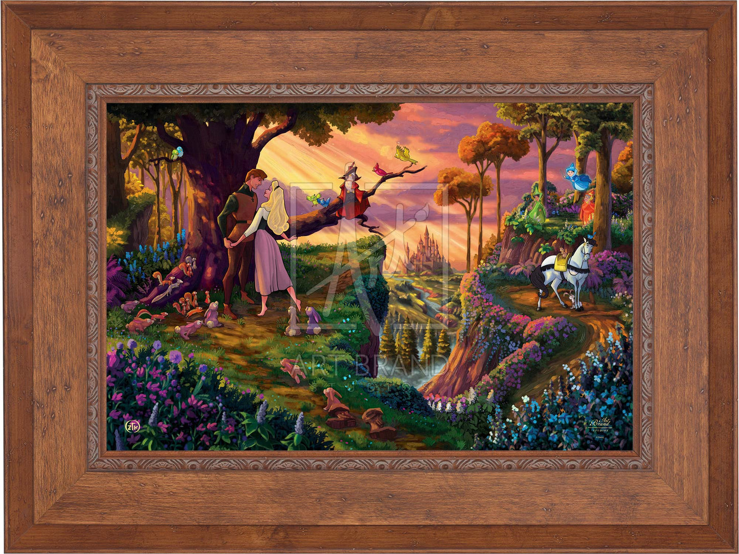 Disney Sleeping Beauty - Woodland Waltz - Limited Edition Canvas