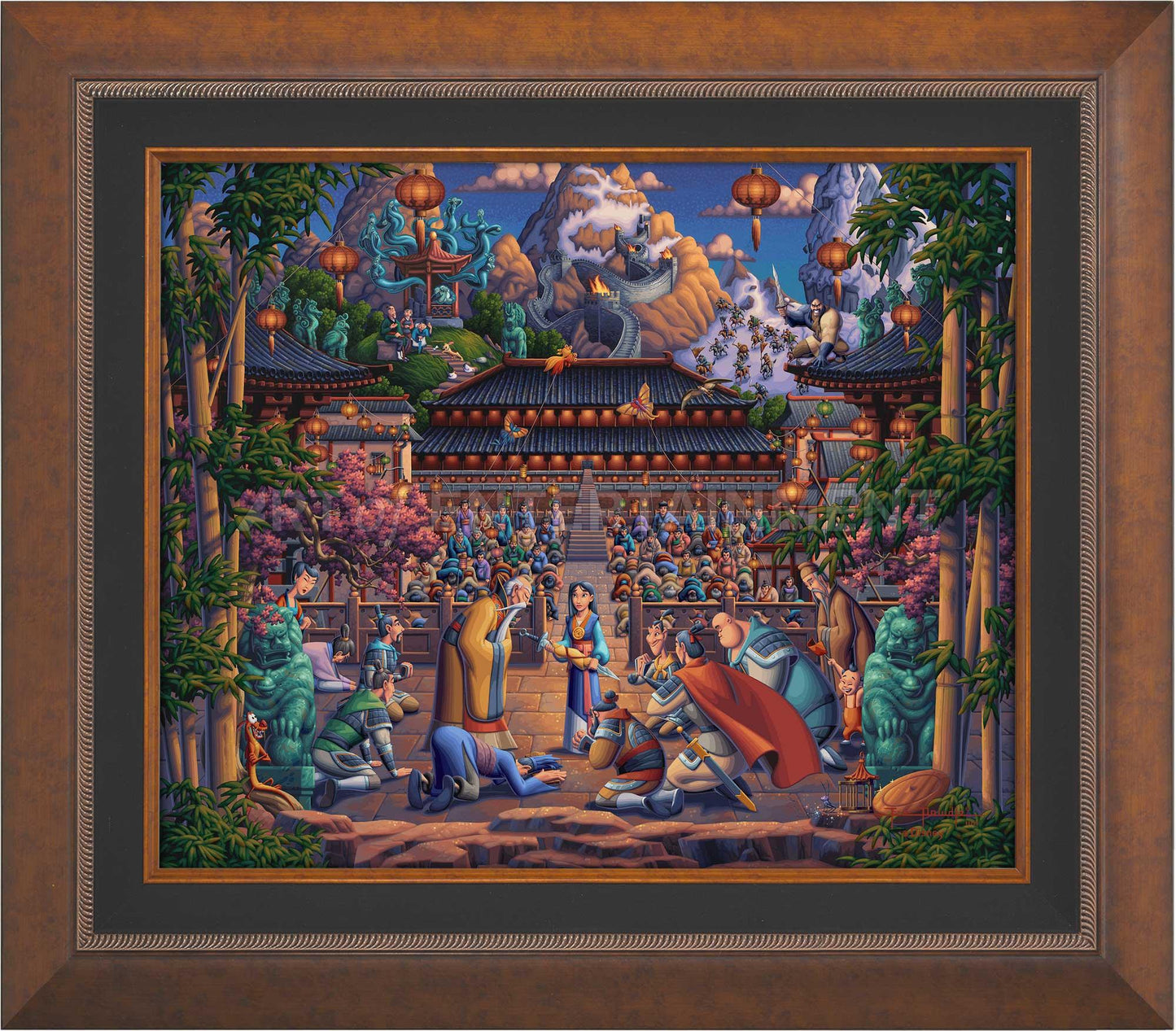 Mulan the Face in the Mirror - Limited Edition Canvas (AP - Artist Proof)