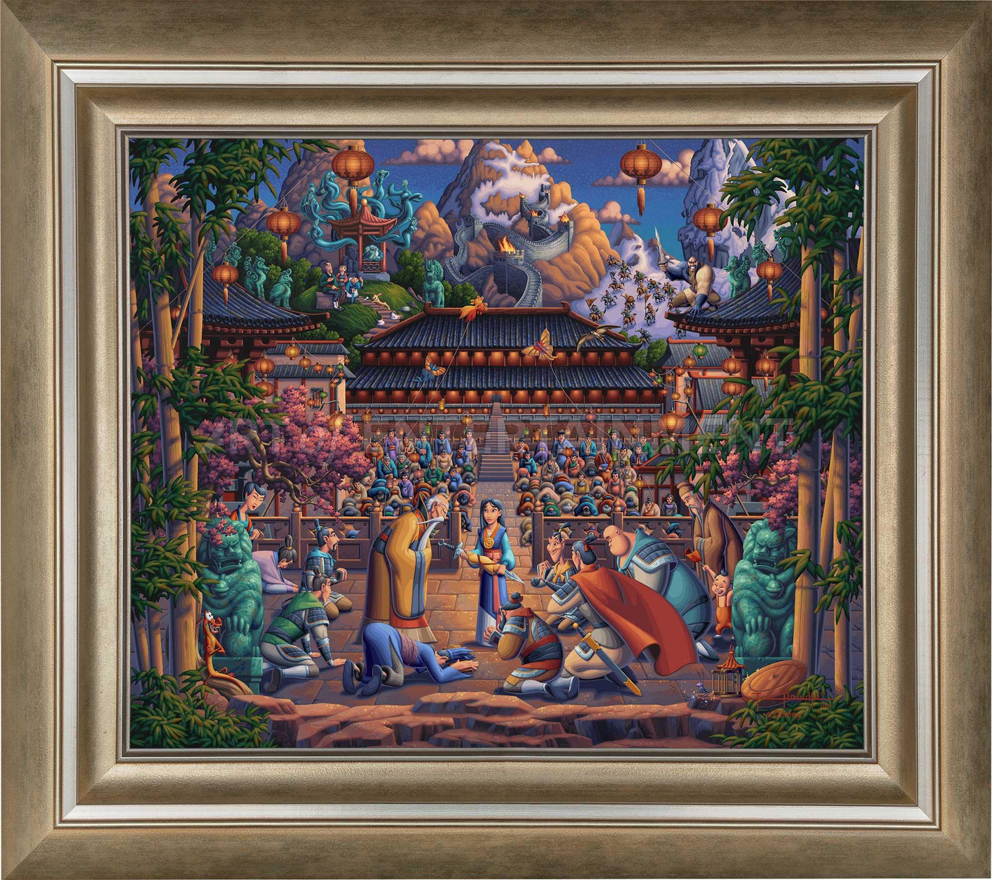 Mulan the Face in the Mirror - Limited Edition Canvas (SN - Standard Numbered)