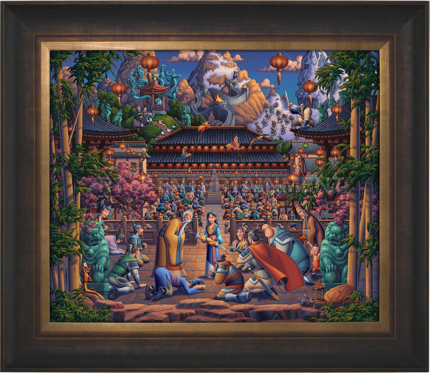 Mulan the Face in the Mirror - Limited Edition Canvas (AP - Artist Proof)