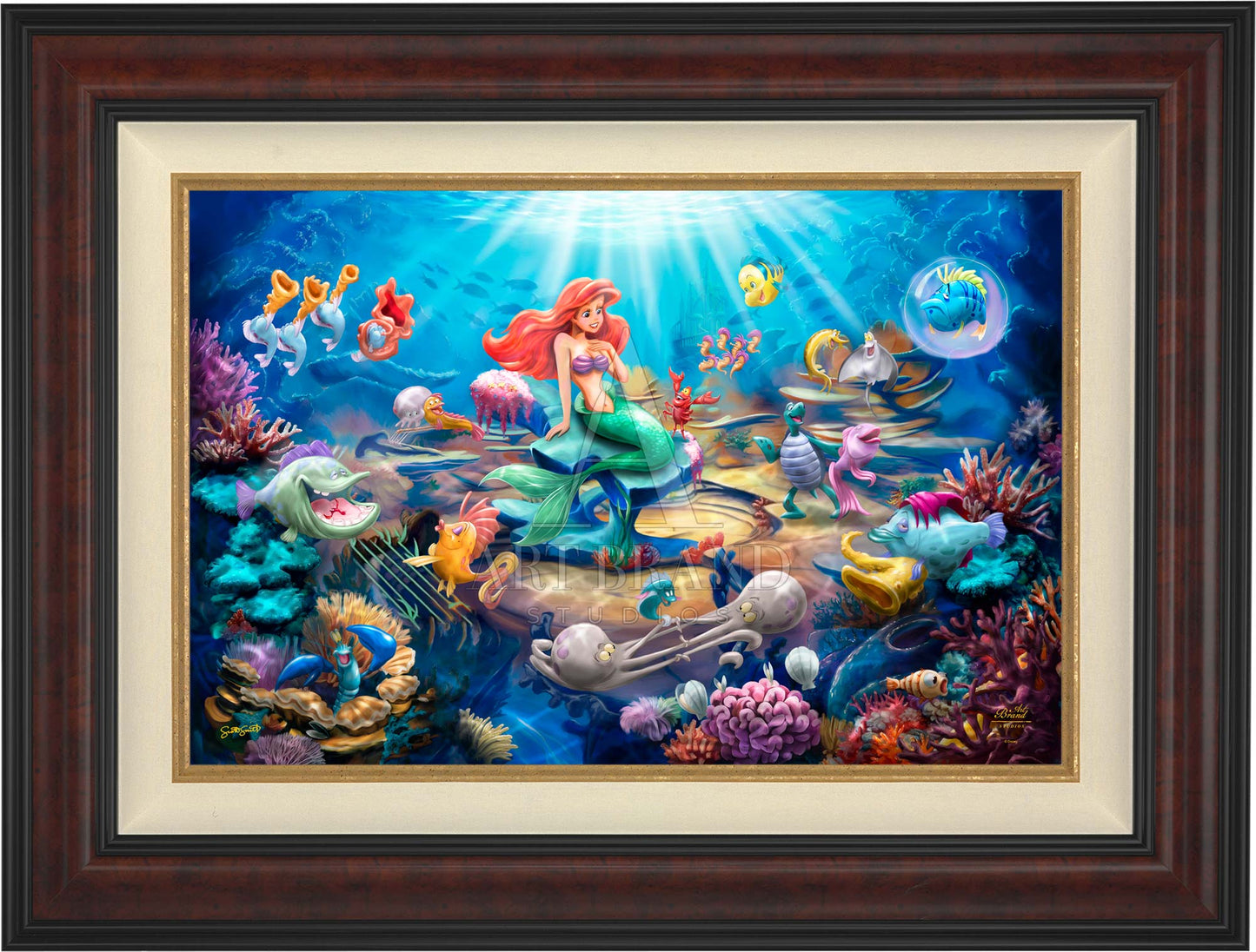 Disney's Little Mermaid Grotto Serenade - Jewel Edition Art