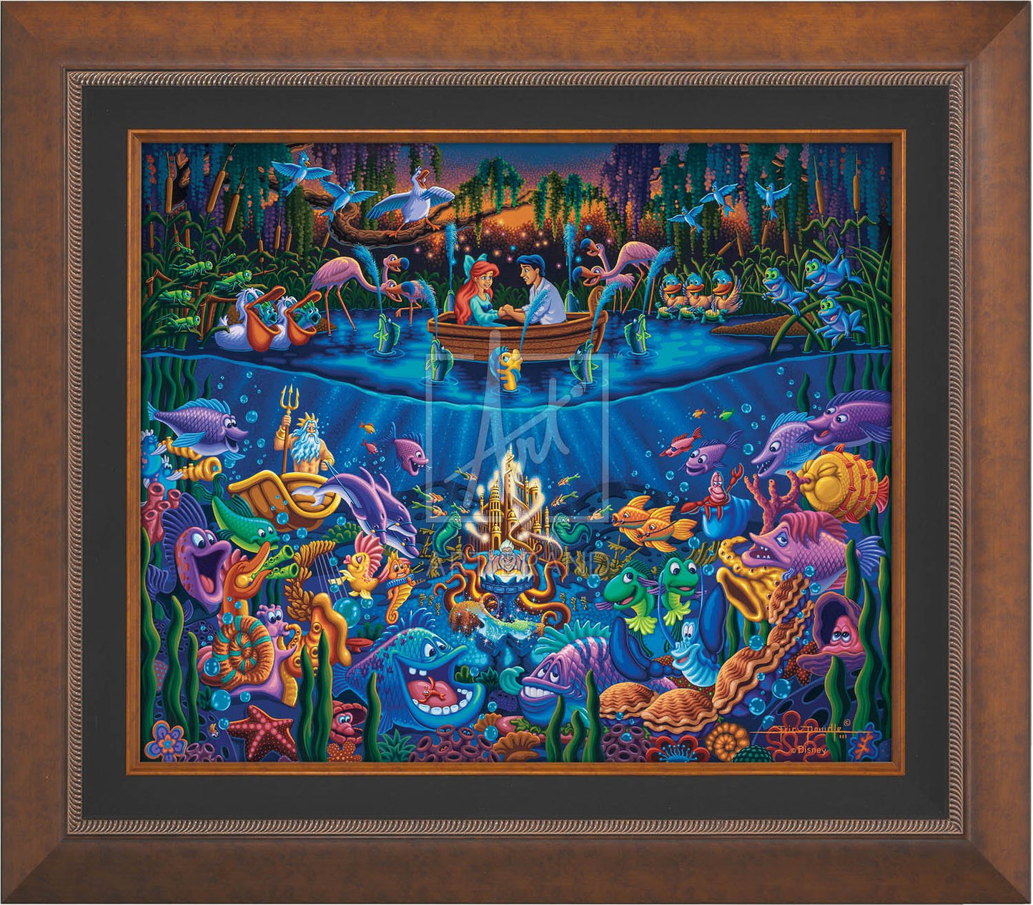 Little Mermaid - Part of Your World - Limited Edition Canvas (AP - Artist Proof)
