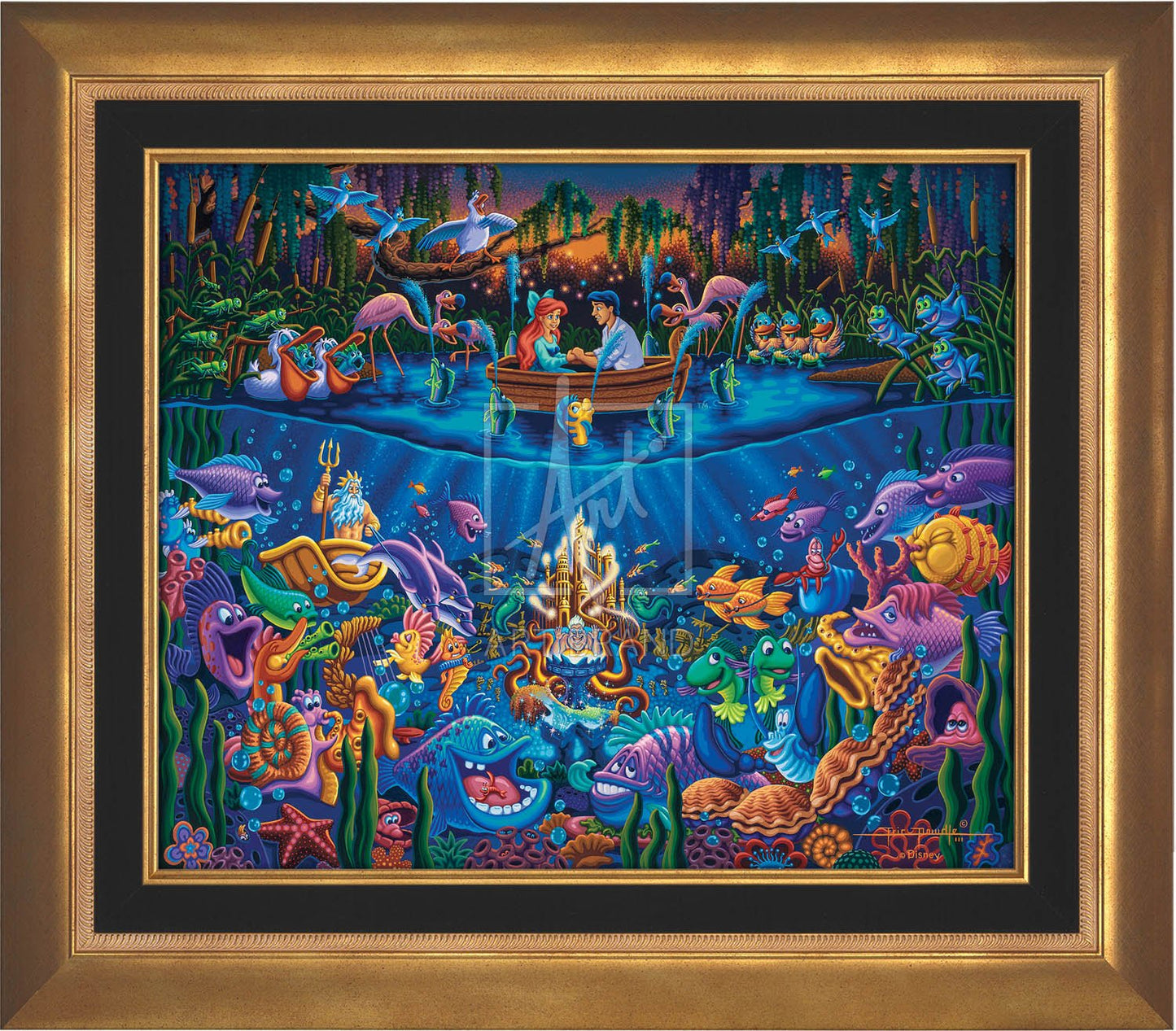 Little Mermaid - Part of Your World - Limited Edition Canvas (SN - Standard Numbered)