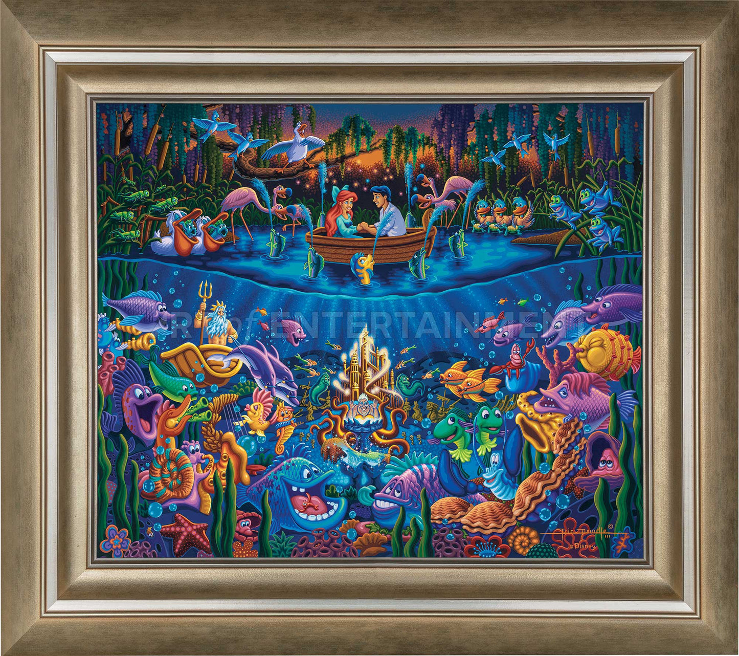 Little Mermaid - Part of Your World - Limited Edition Canvas (AP - Artist Proof)
